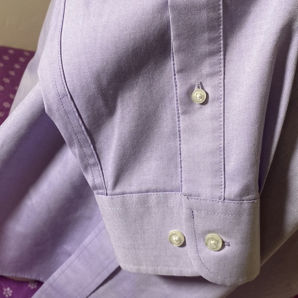 Stafford Performance Pinpoint dress shirt - Picture 4 of 7